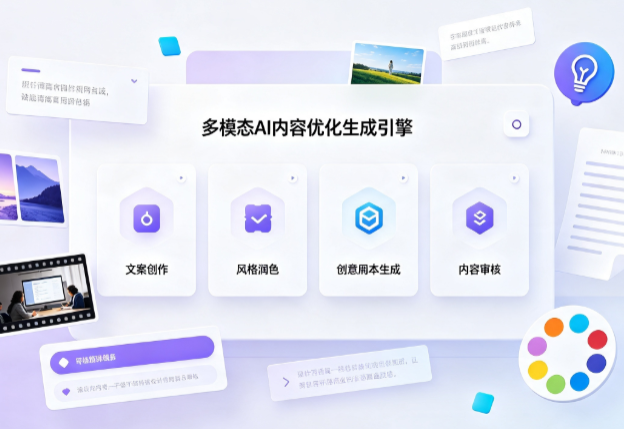 金门县AI智能内容优化创新 多模态生成技术丰富数字内容创作生态