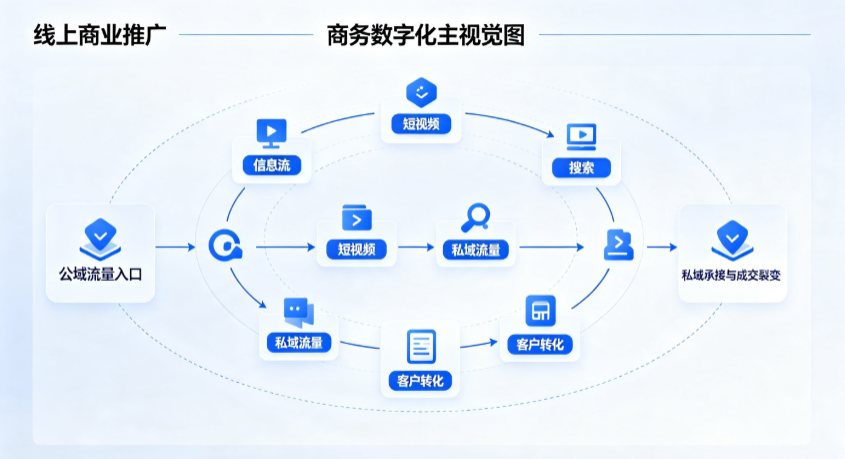 金门县线上商业推广怎么做？全域流量闭环搭建与低成本转化实战指南